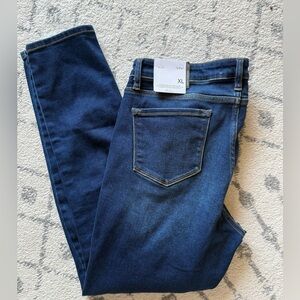 KanCan Dalton Mid Rise Dark Indigo Skinny Jeans